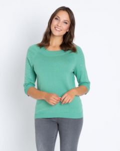 Пуловер, р. 58, цвет светло-зеленый