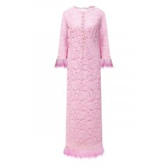 Платье из хлопка и вискозы Dolce & Gabbana