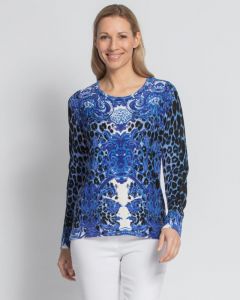 Пуловер, р. 44, цвет темно-синий