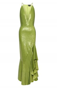 Платье с пайетками Tom Ford