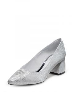 Туфли, р. 38, цвет серебро