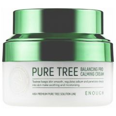 Enough Pure Tree Balancing Pro Calming Cream Успокаивающий крем для лица с экстрактом чайного дерева, 50 мл
