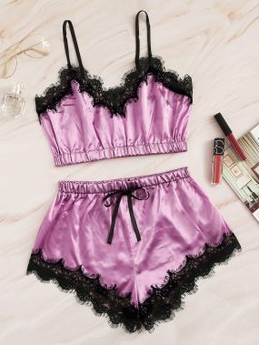 Сексуальные Сексуальные комплекты Фиолетовый Сексуальное женское белье