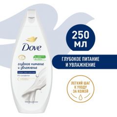 Dove бессульфатный крем-гель для душа Глубокое питание и увлажнение 250 мл