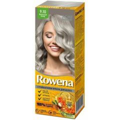 ACME Стойкая Крем - Краска ROWENA для волос аммиачная, тон 9.10 Пепельный блонд