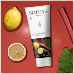 Sothys, Увлажняющее молочко для тела с эффектом мерцания Лимон-Ревень Shimmering body lotion, 200 мл
