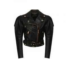 Кожаная куртка Versace