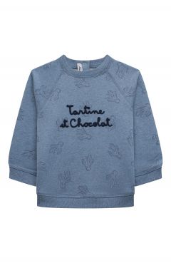 Хлопковый свитшот Tartine Et Chocolat