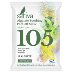 Sativa № 105 маска альгинатная успокаивающая, 15 г, 30 мл