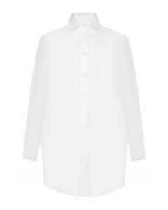 Белая рубашка с длинными рукавами Parosh