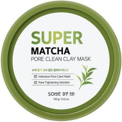 Some By Mi / Очищающая глиняная маска с чаем матча / Super Matcha Pore Clean Clay Mask