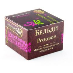 Крымская Натуральная Коллекция Мыло мягкое Бельди Розовое, 120 г