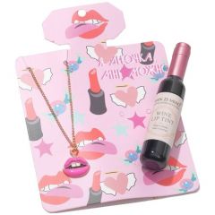 Queen Fair тинт для губ Вино + кулон Леди, розовый