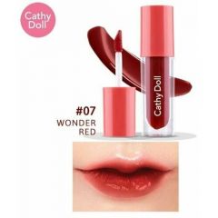 Cathy Doll Гелевый тинт для губ, 2,4 г #07 Чудесный красный