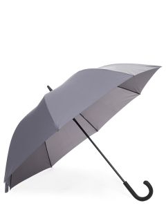 Зонт-трость полуавтомат однотонный