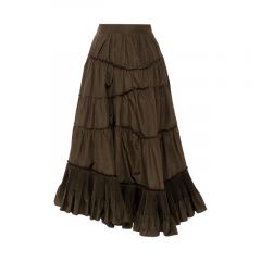 Шелковая юбка Bottega Veneta