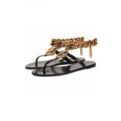 Кожаные сандалии Infradito Dolce & Gabbana