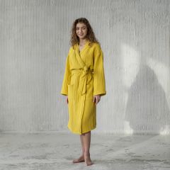 Банный халат Шифу цвет: горчичный (XL)