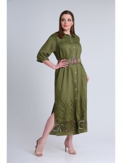 Платье 0350 зеленый